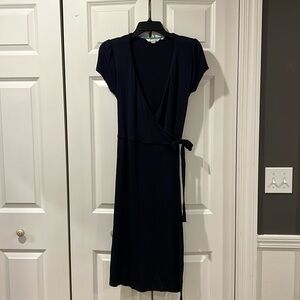 Boden Navy Wrap Dress